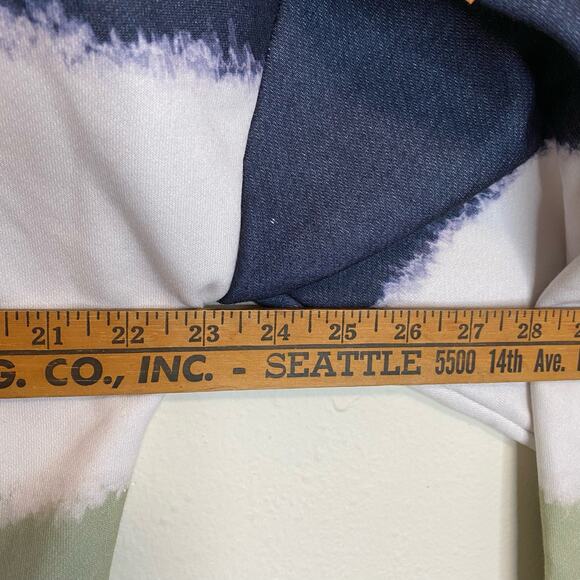 Wanakome Women's Patty Pullover Sweatshirt Blue Green Size Small - Picture 8 of 8